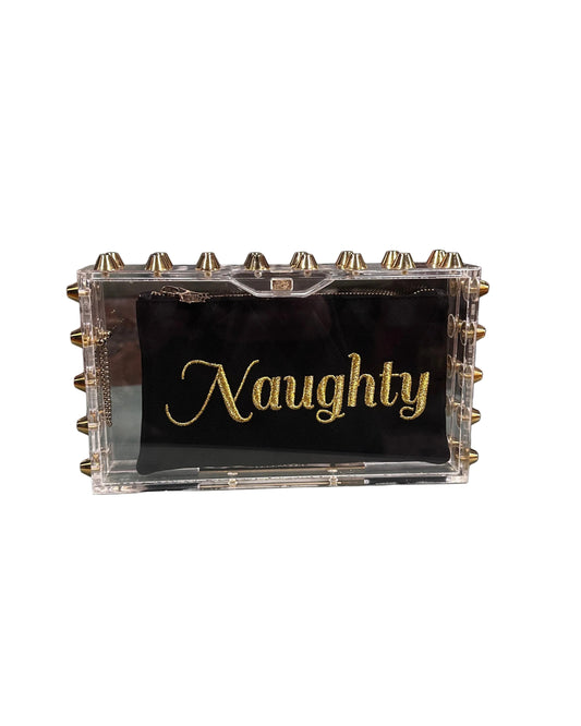 Charlotte Olympia 'Naughty and Nice' Clutch Bag