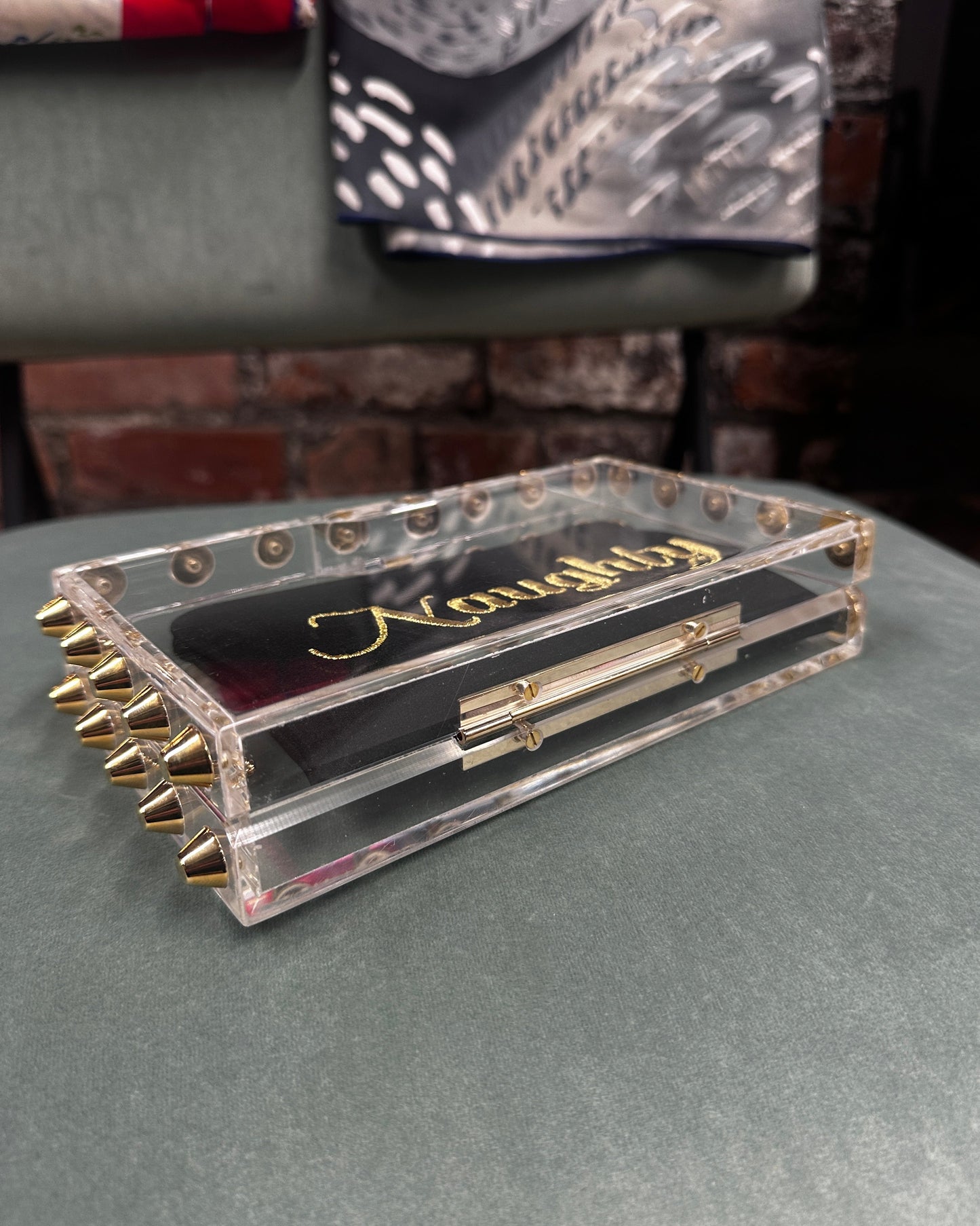 Charlotte Olympia 'Naughty and Nice' Clutch Bag