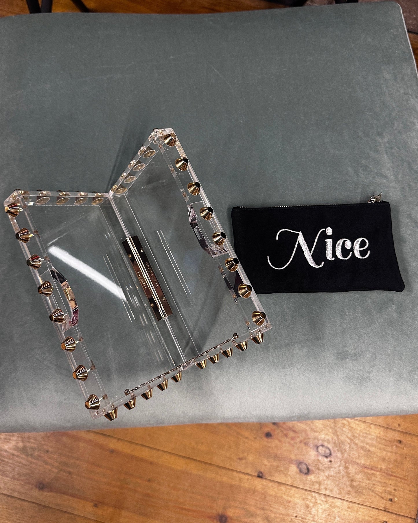 Charlotte Olympia 'Naughty and Nice' Clutch Bag