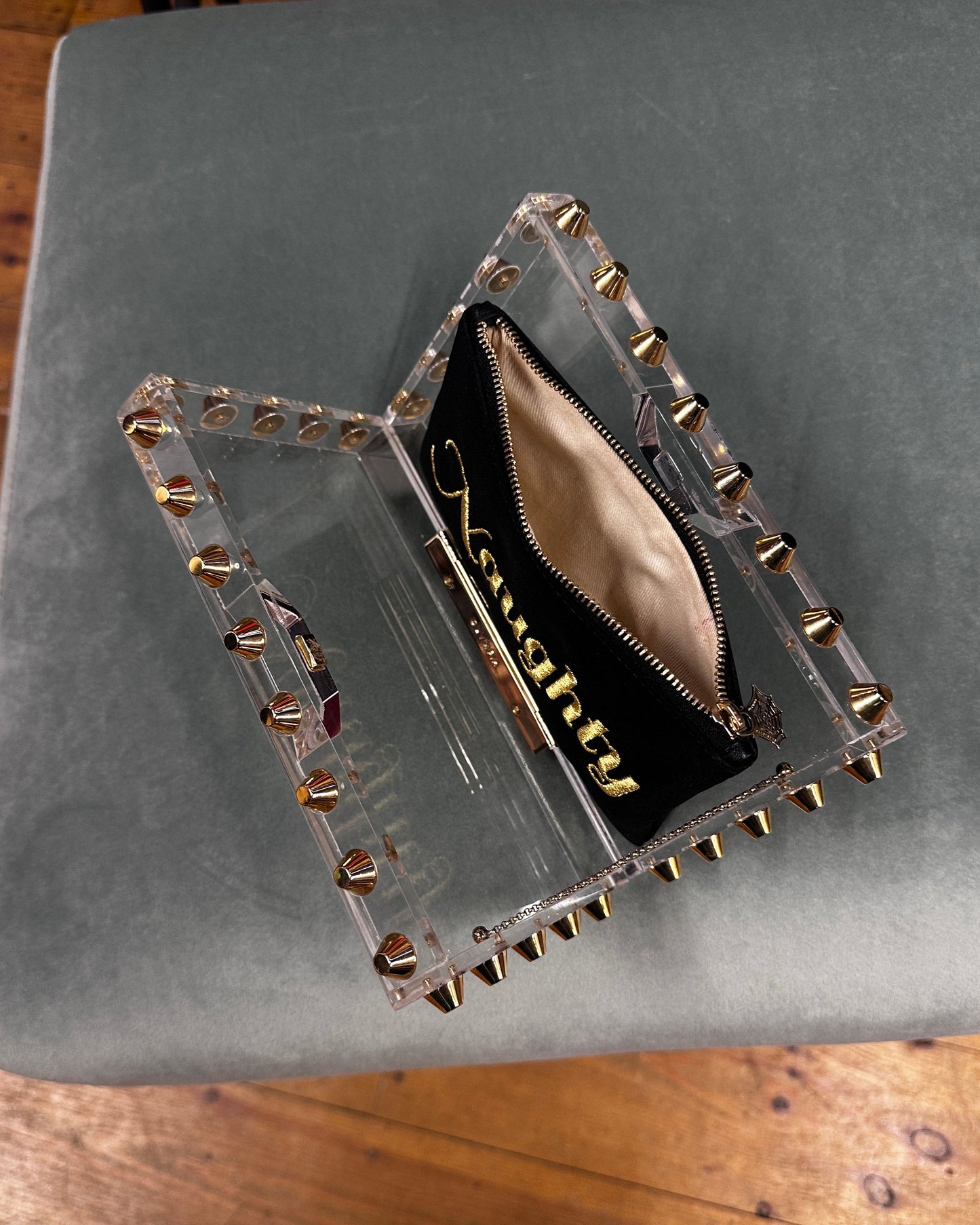 Charlotte Olympia 'Naughty and Nice' Clutch Bag
