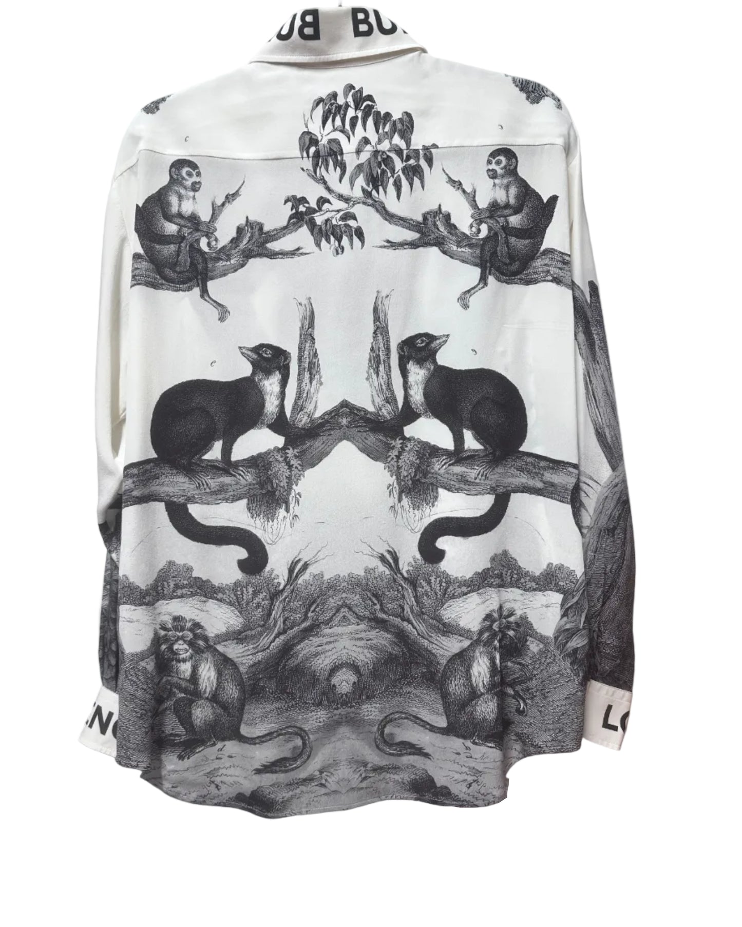 Burberry London Silk Shirt Size UK10