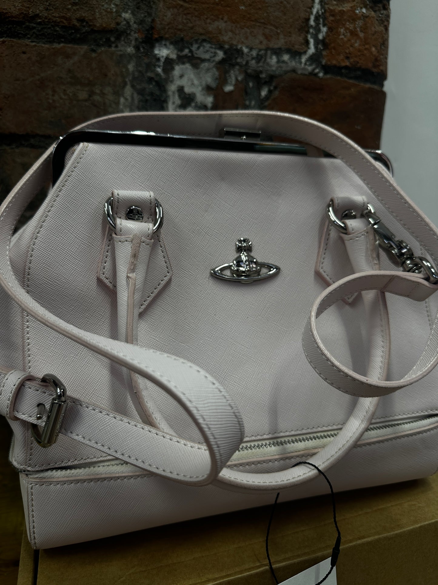 Vivienne Westwood Granny Bag & Strap Rose Pink