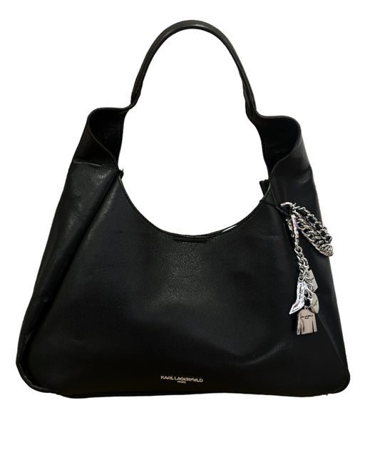 Karl Lagerfeld Hobo Bag with Charm