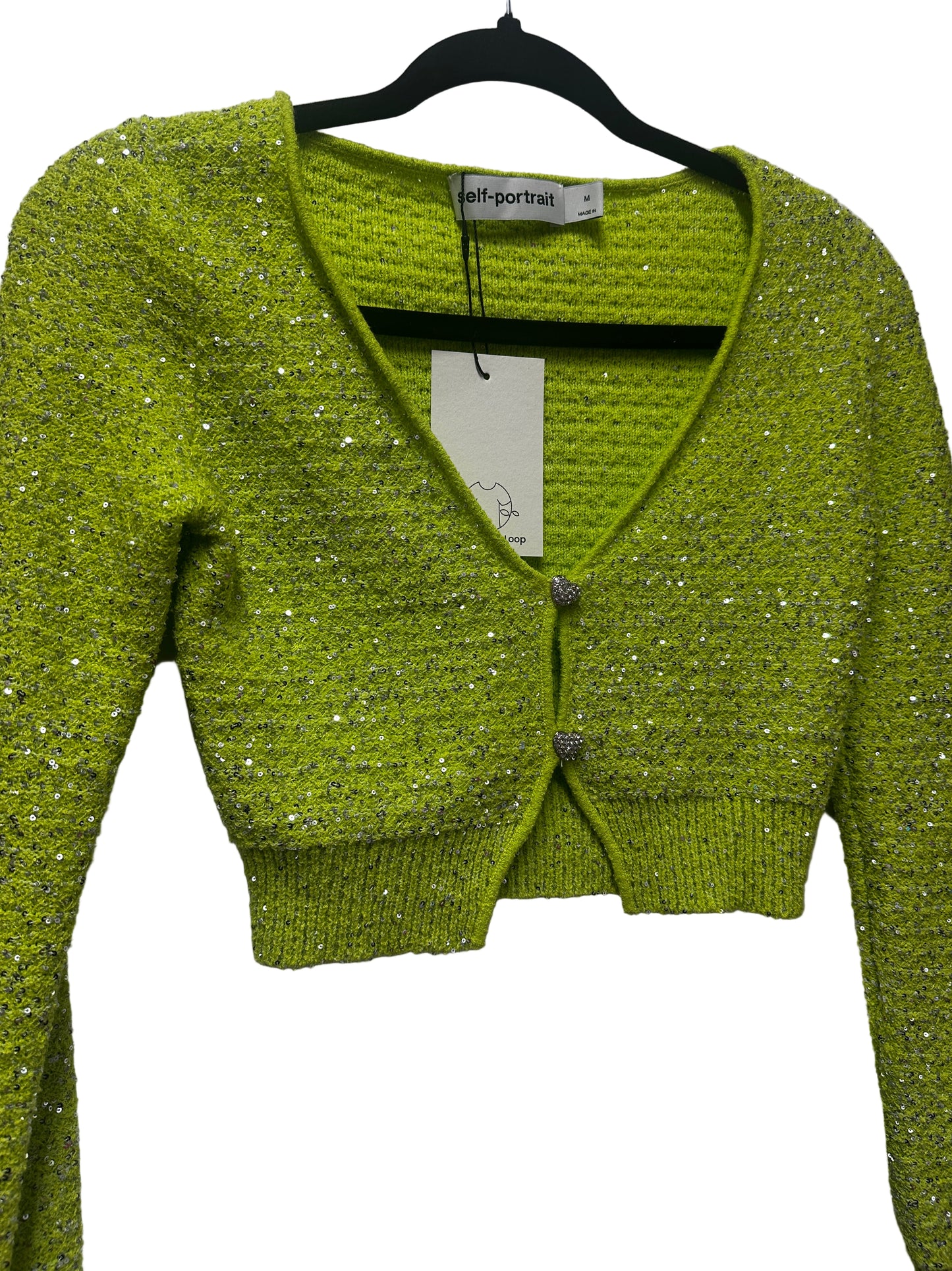 Self Portrait Cropped Cardigan M