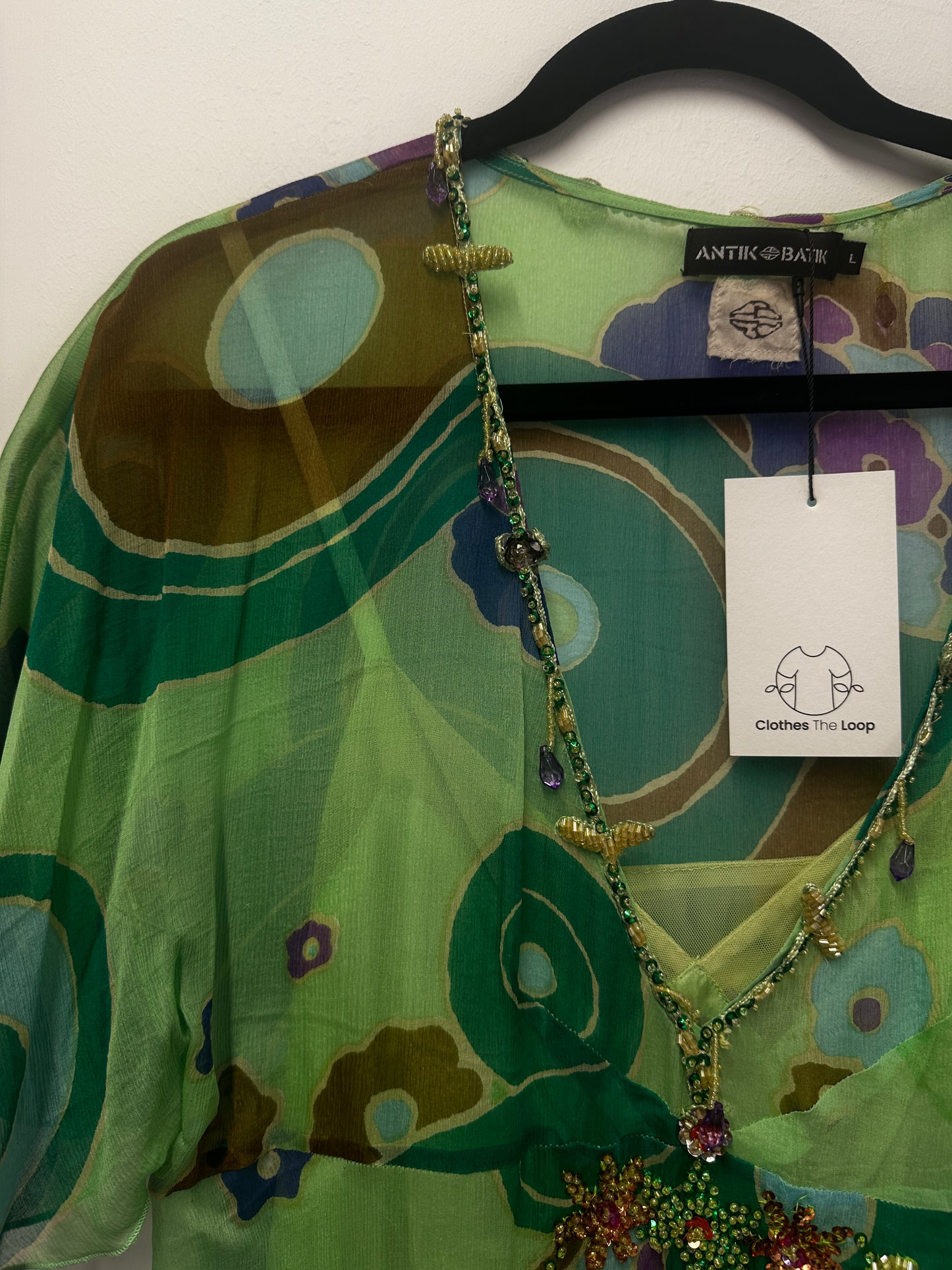 Antik Batik Dress and Slip L