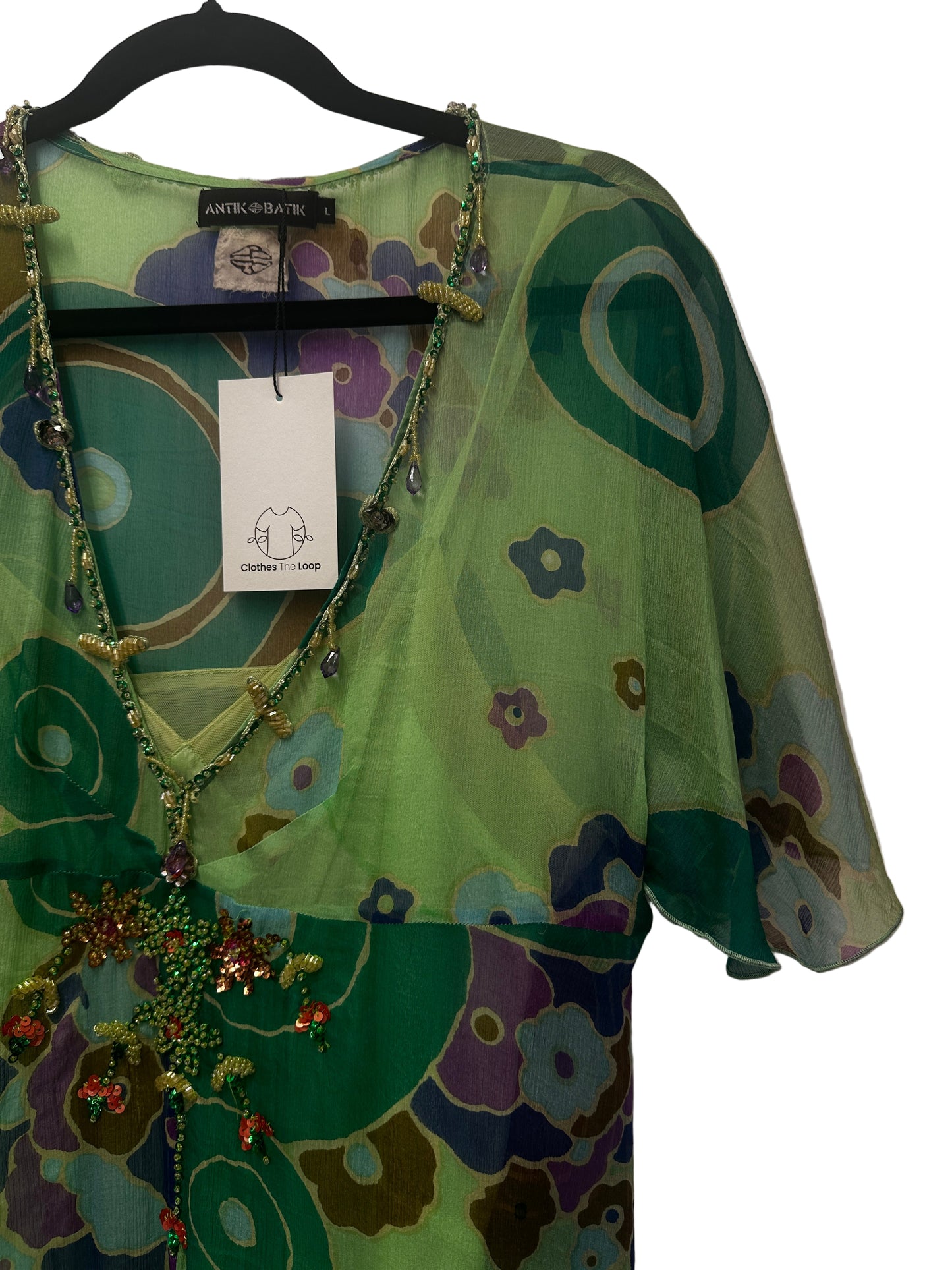 Antik Batik Dress and Slip L