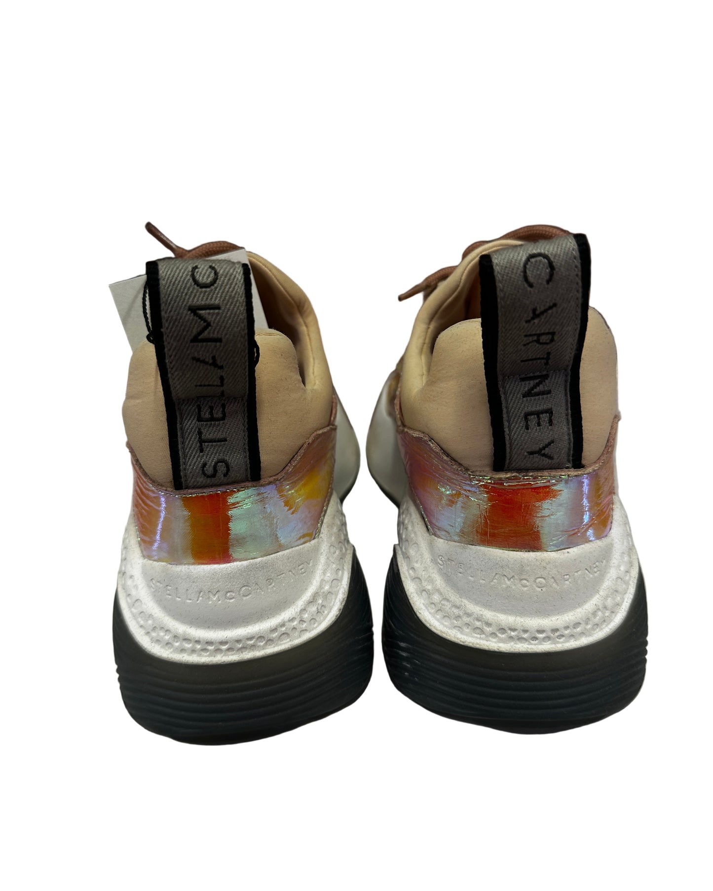 Stella McCartney Eclypse Pink Holographic Sneaker Size UK 6