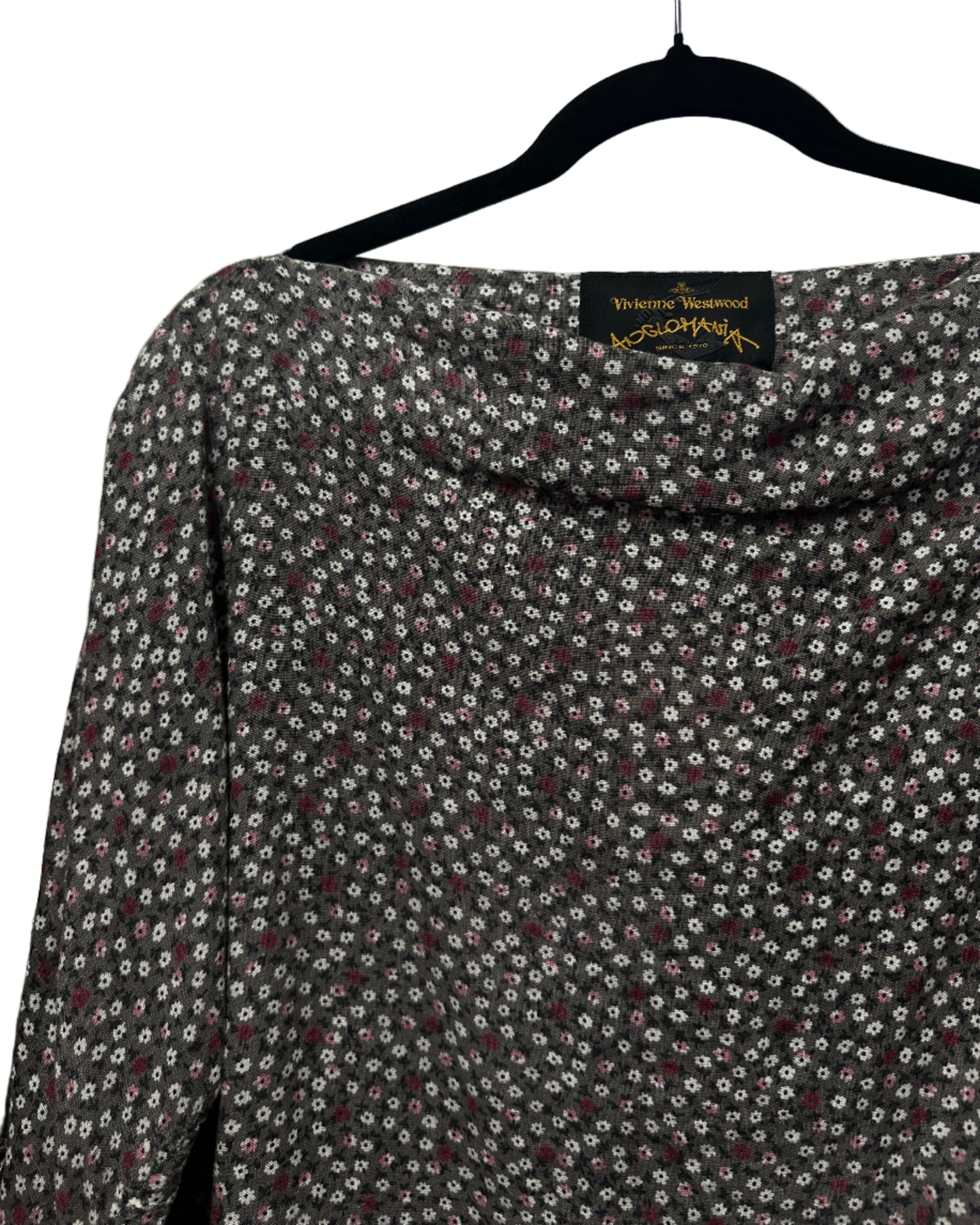 Vivienne Westwood (Anglomania) Linen Floral Top Size UK 16