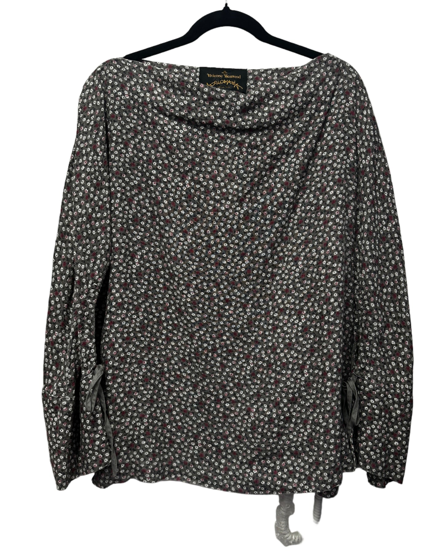 Vivienne Westwood (Anglomania) Linen Floral Top Size UK 16