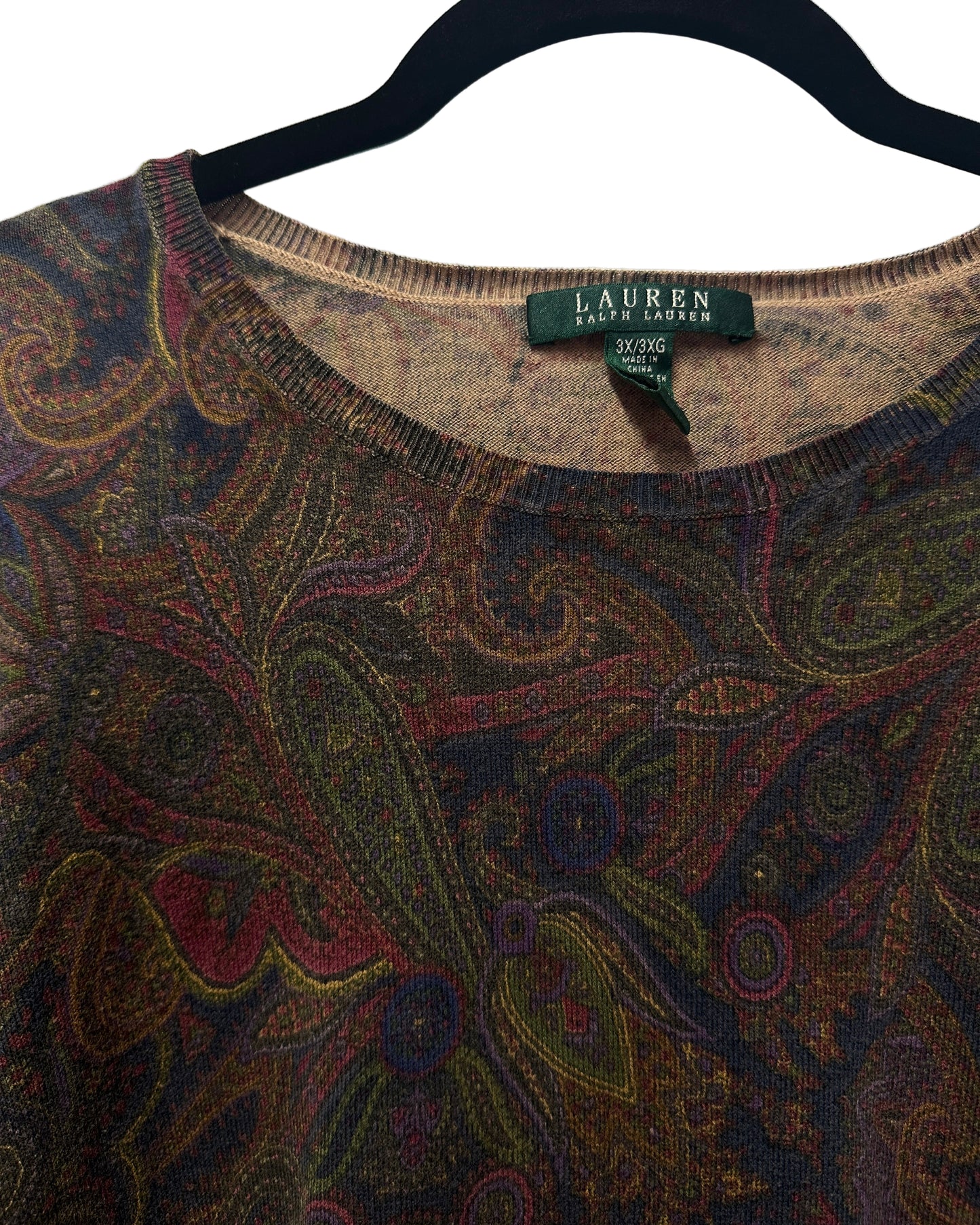 Lauren Ralph Lauren Long Sleeve Tshirt Size 3XL (Vintage)