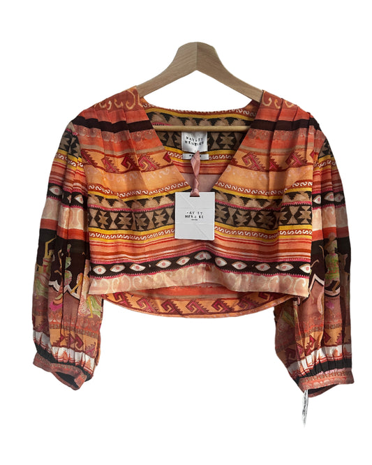 Hayley Menzies Dancing Girls Cropped Top Size M