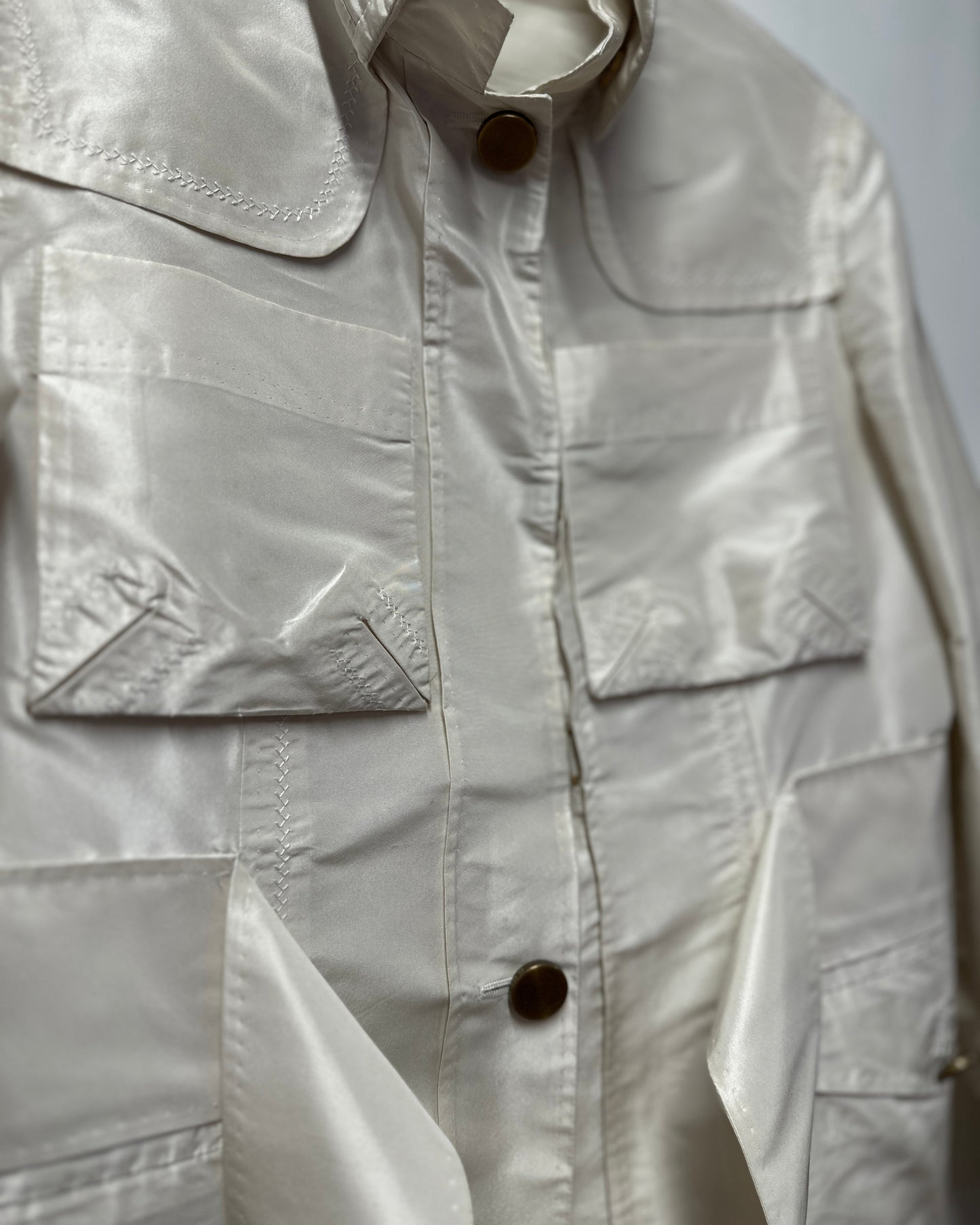Gucci Silk Jacket Vintage Size S