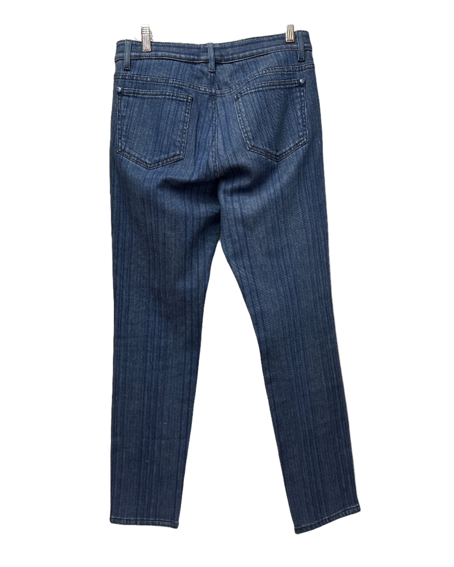 Chanel Striped Jeans Size UK 10