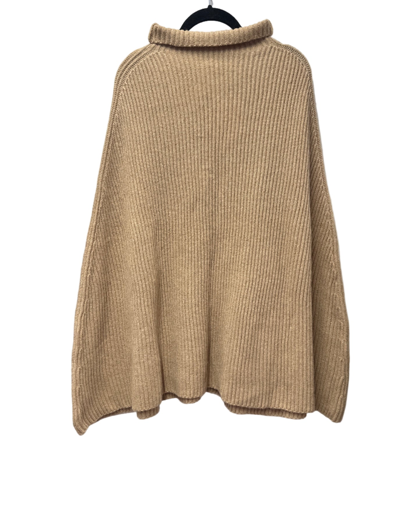 Jil Sander Camel Woollen Cape Size S