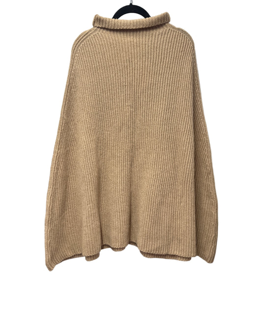 Jil Sander Camel Woollen Cape Size S