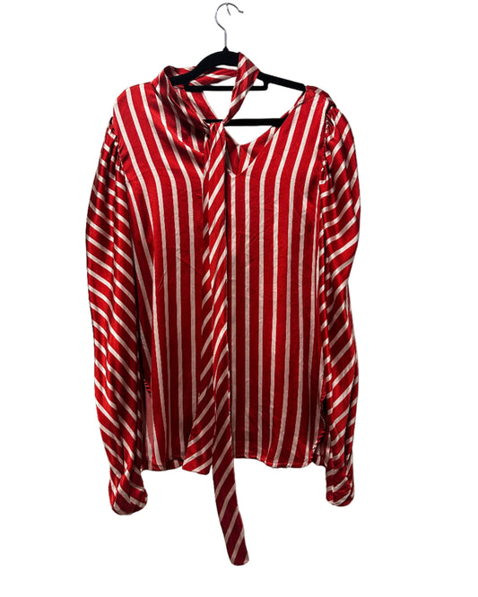 Silvia Tcherassi A Symmetrical Tie Blouse Size M
