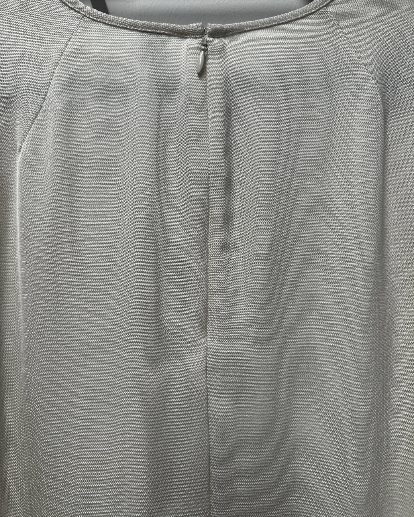 TOTEME Longsleeve Off Shoulder Off White Long Sleeve Tshirt Size UK 14