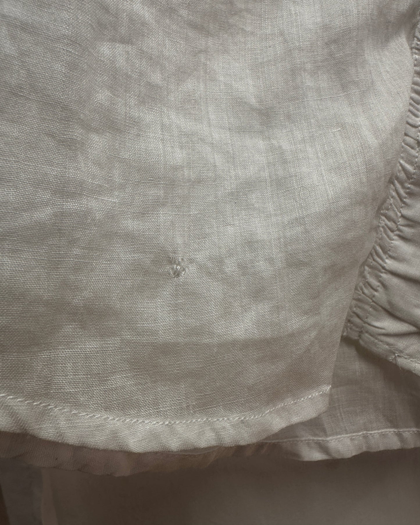 FRAME Lauren Dress White Size S