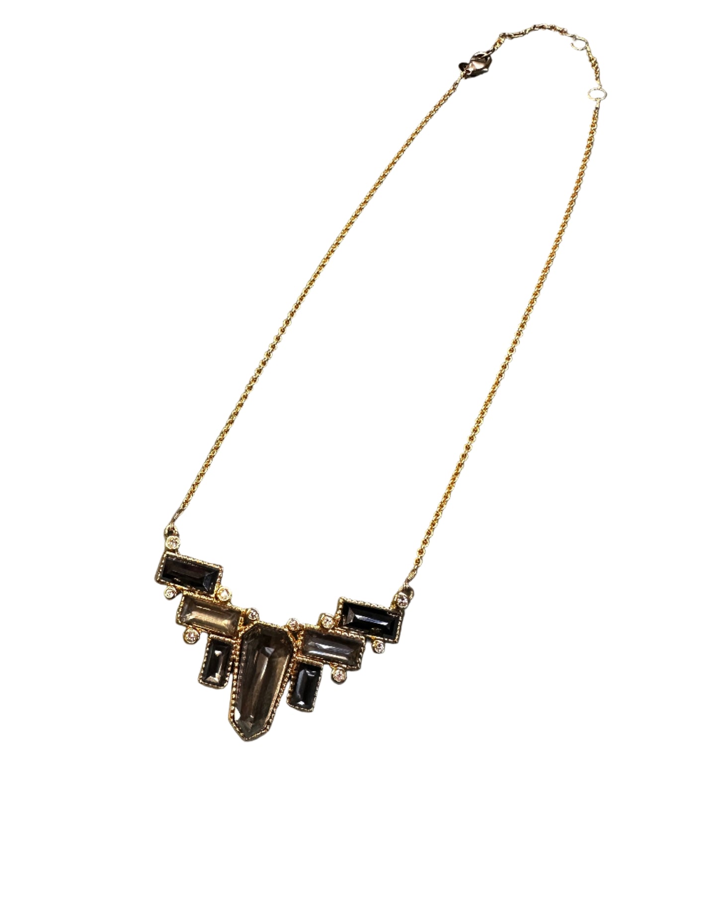 Alexis Bittar Mix Stone Necklace