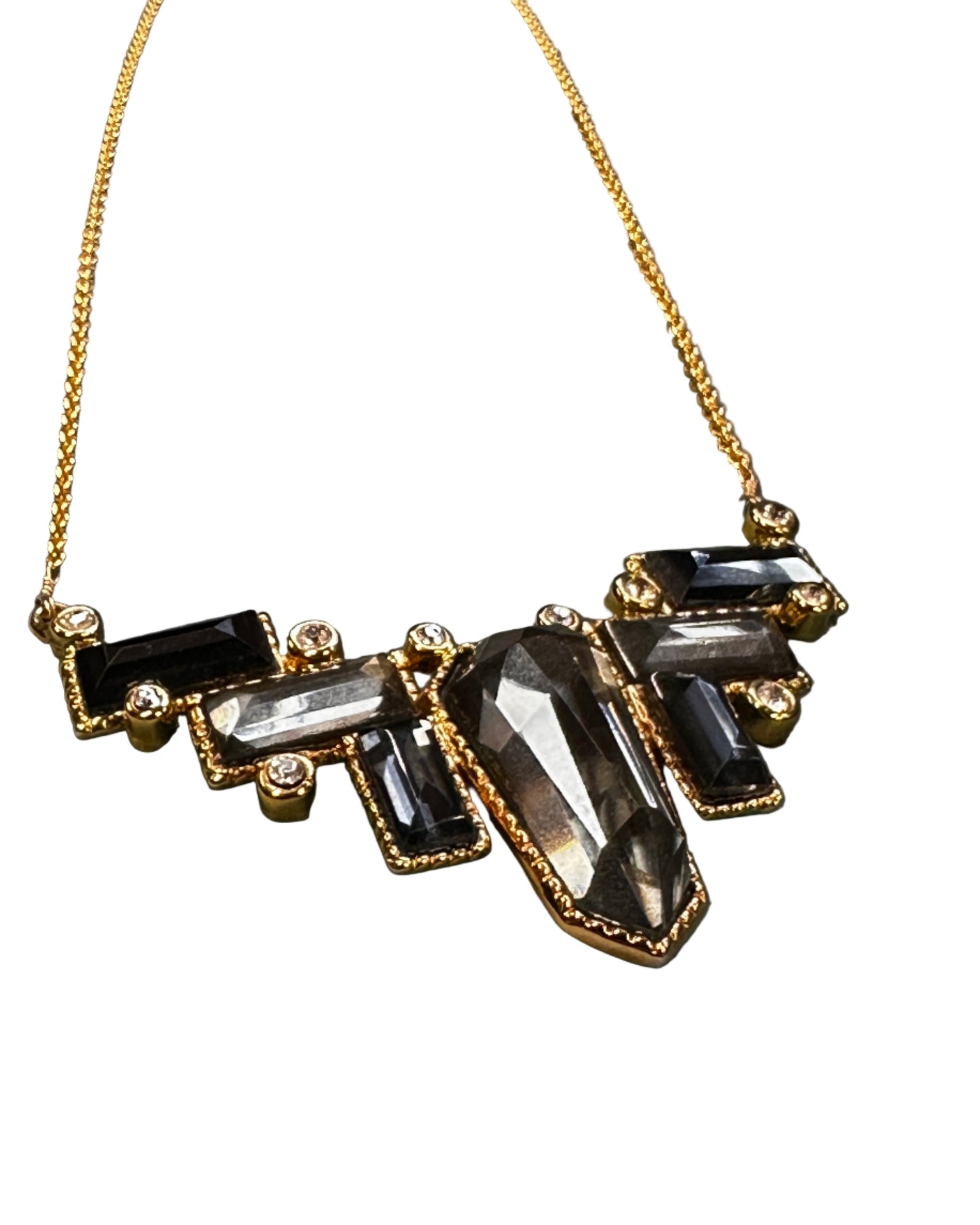 Alexis Bittar Mix Stone Necklace