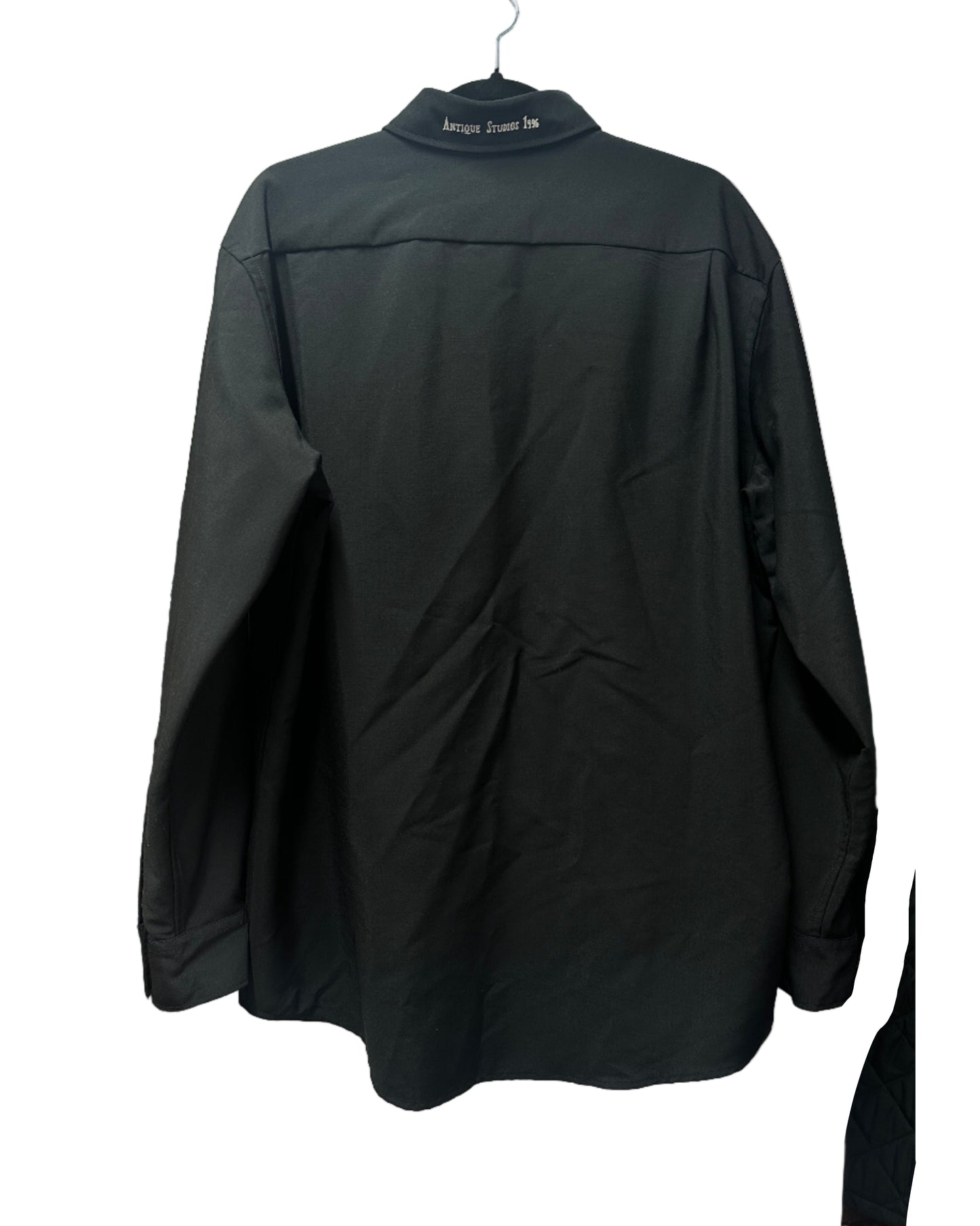 Acne Studios Oversized Black Shirt Size UK 14
