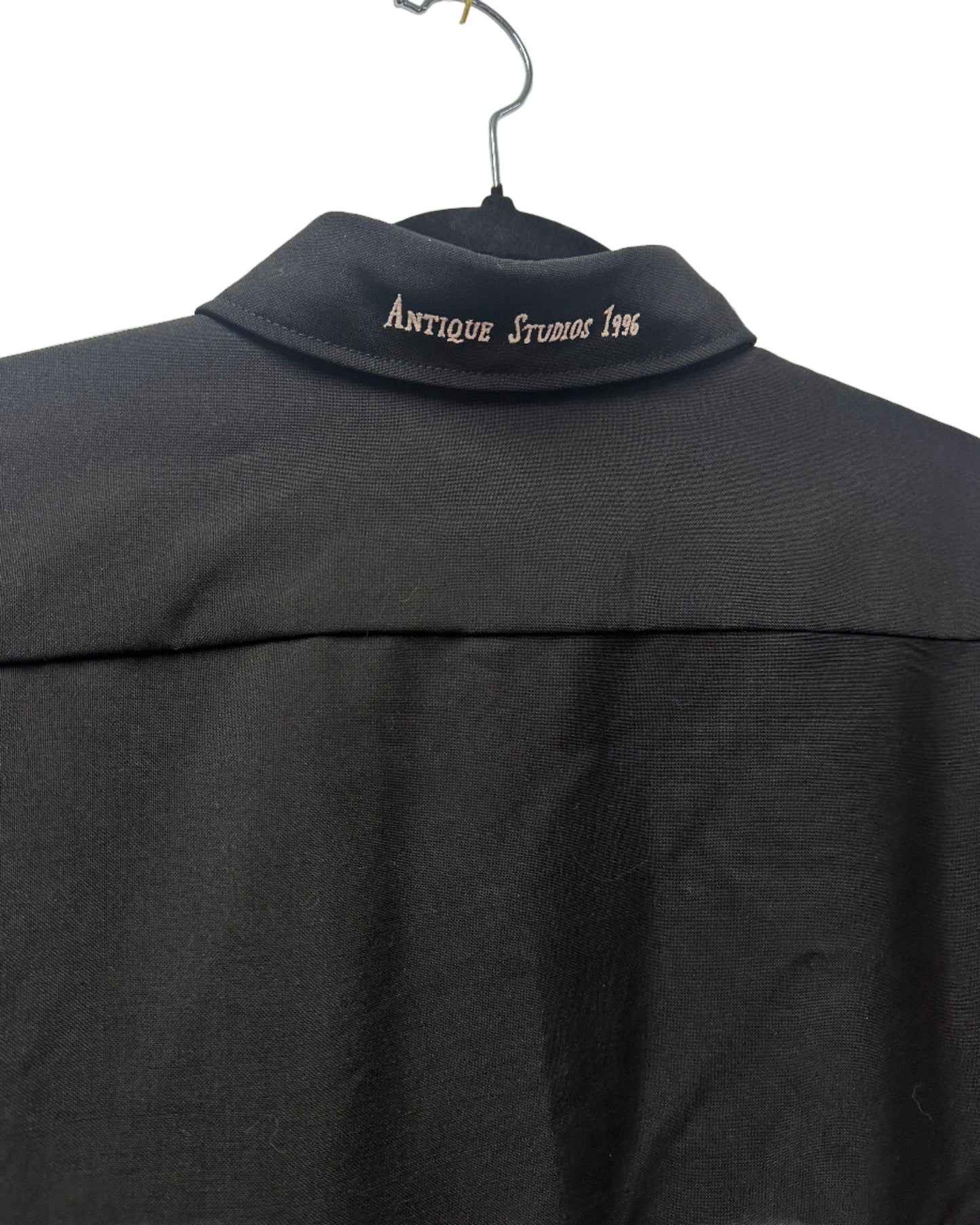 Acne Studios Oversized Black Shirt Size UK 14