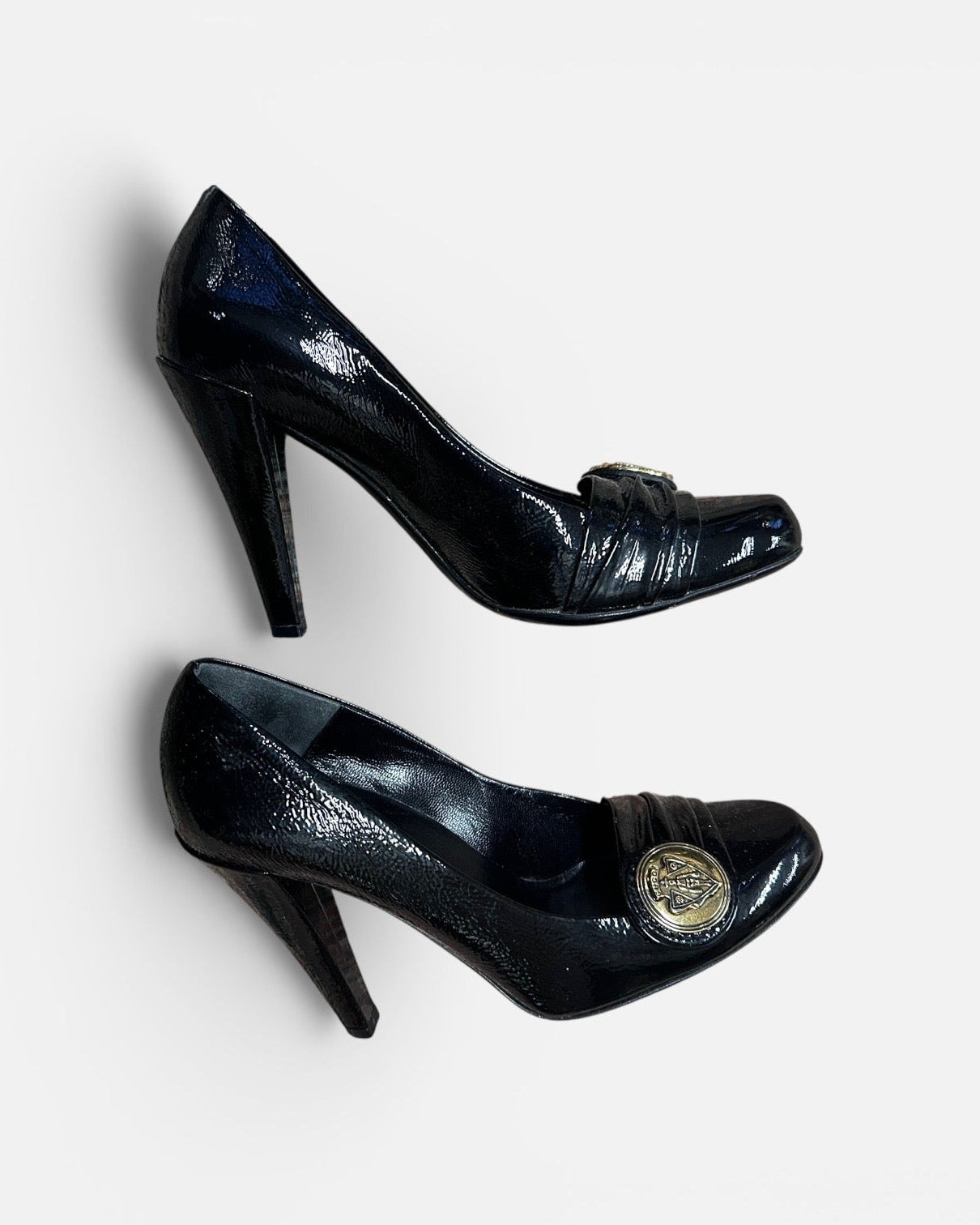 Gucci 'Hysteria' Collection Patent Leather Heels - Size EU36 UK3/ 3.5