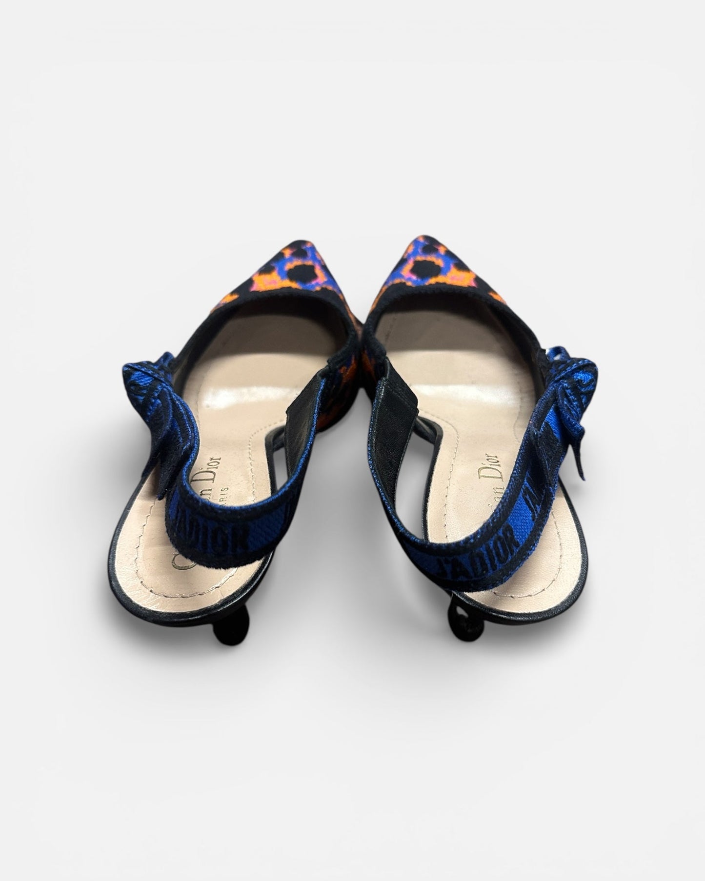 Limited Edition Christian Dior J'Dior slingback pumps Size EU 38 UK 5