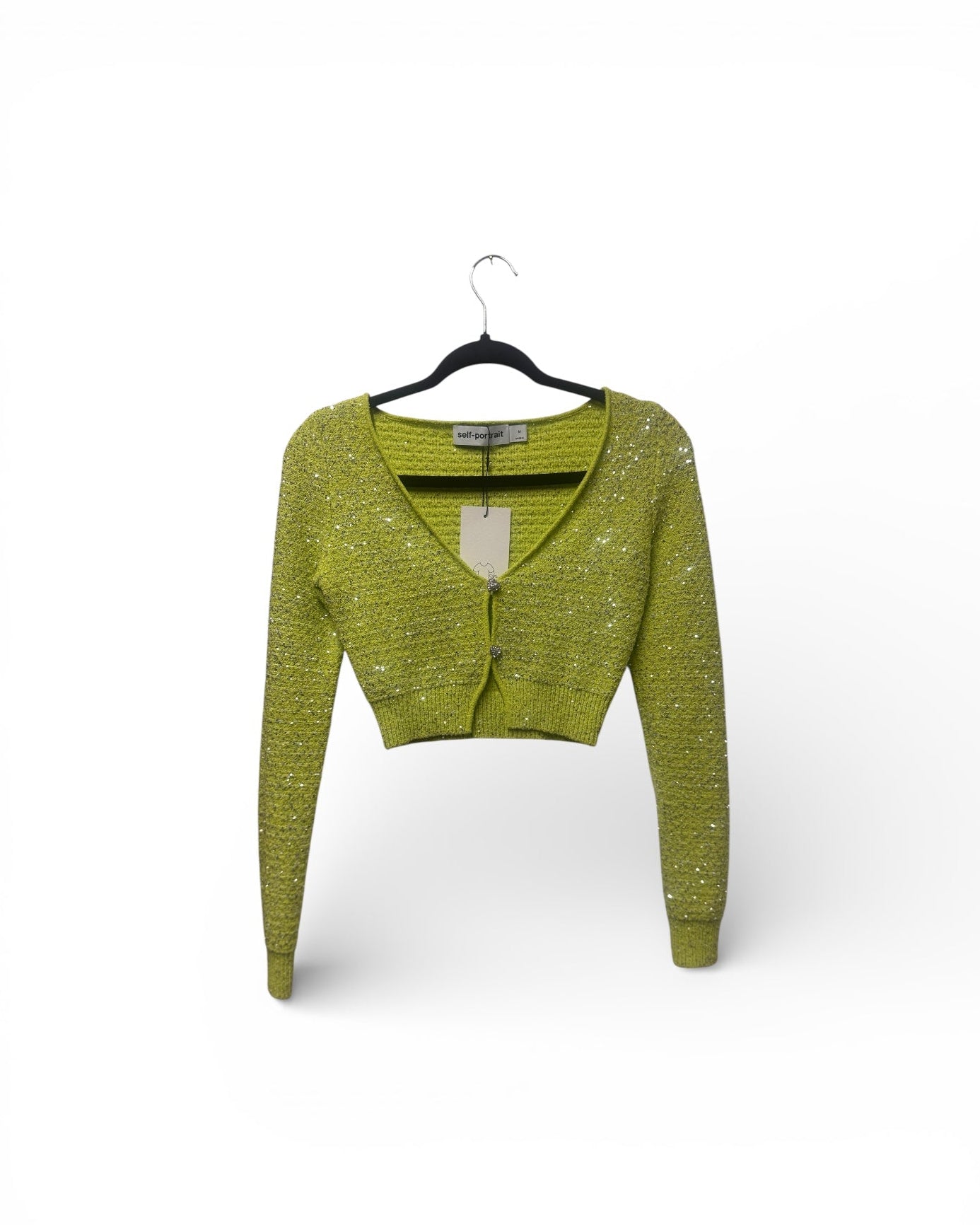 Self Portrait Cropped Cardigan M