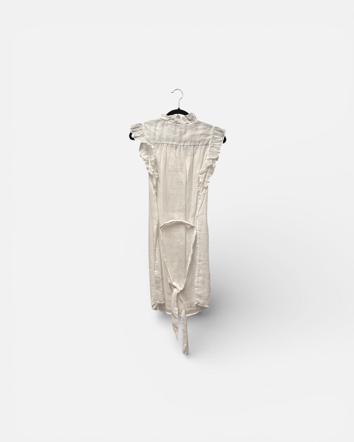 FRAME Lauren Dress White Size S