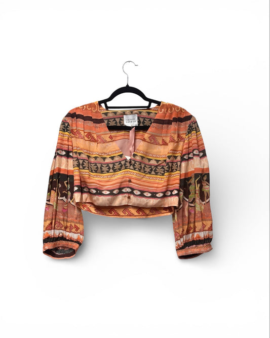 Hayley Menzies Dancing Girls Cropped Top Size M