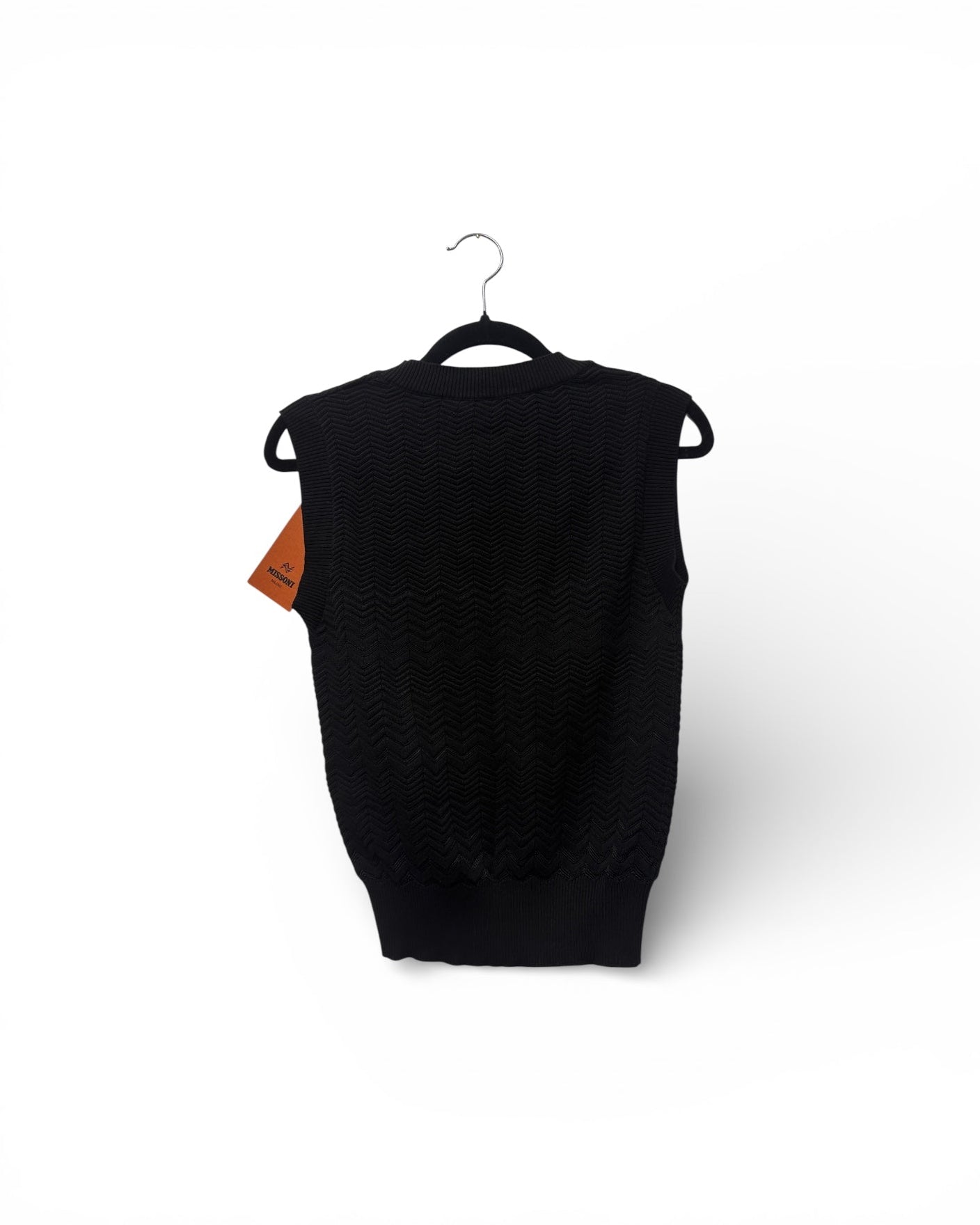 Missoni Black Tank Top Size EU38 UK 10