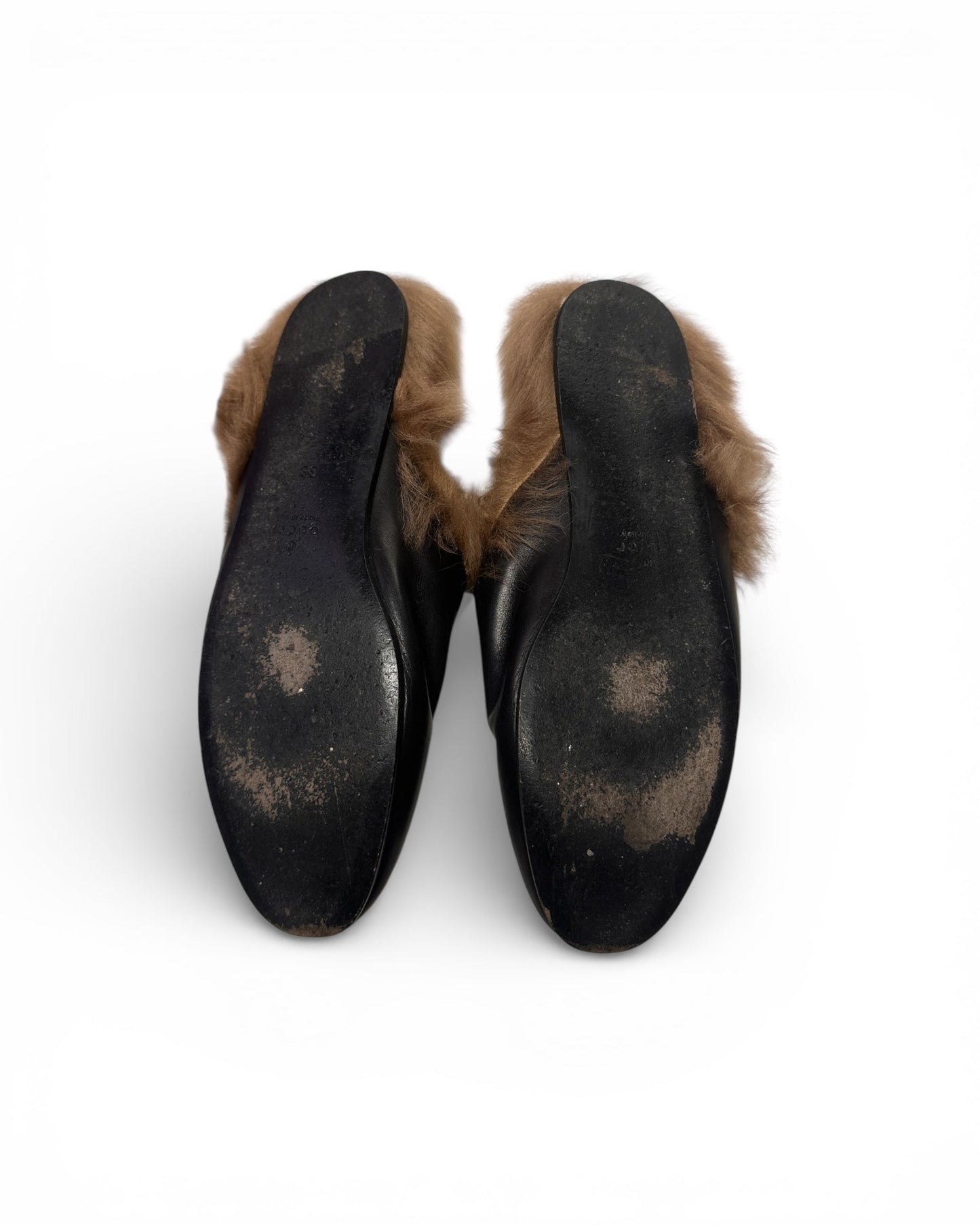 Gucci Limited Edition Prince Town Mule Loafers. Dagger and Tiger Head EU 38