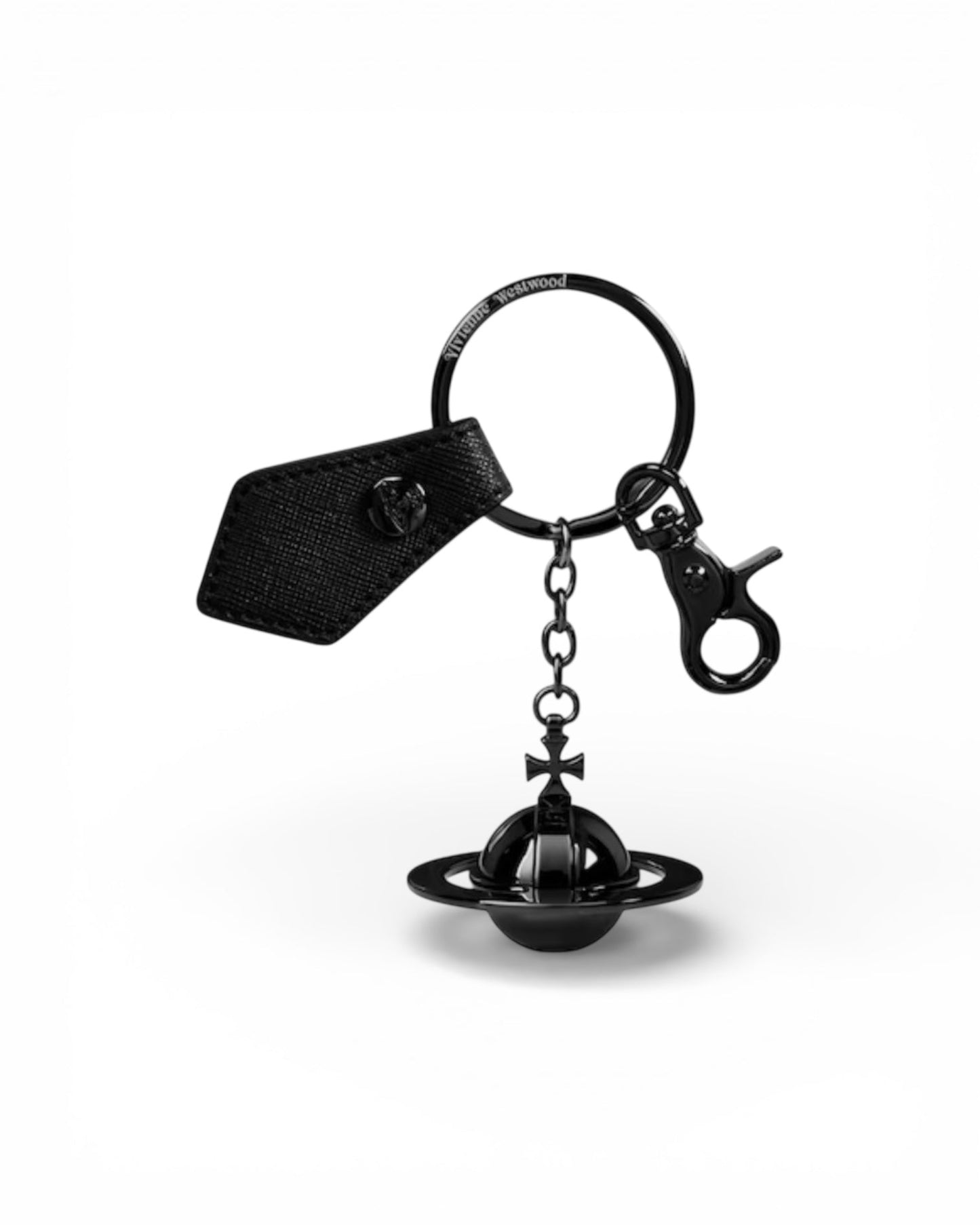 Vivienne Westwood Orb Gunmetal Keyring