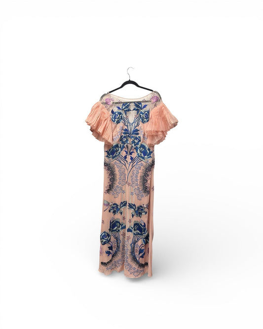 Alice Temperley Floating Embroidered Dress UK 14