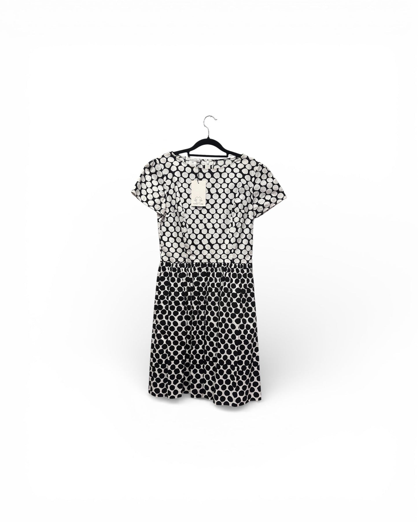 Oscar de la Renta Polka Dot Dress UK 10
