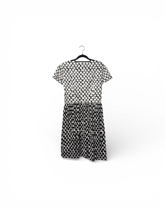Oscar de la Renta Polka Dot Dress UK 10