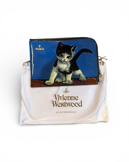 Vivienne Westwood Cat Pouch Clutch