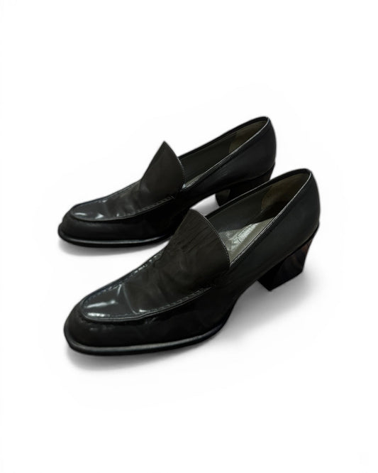 Vintage Prada Loafer Heels. EU 38.5 UK 5.5