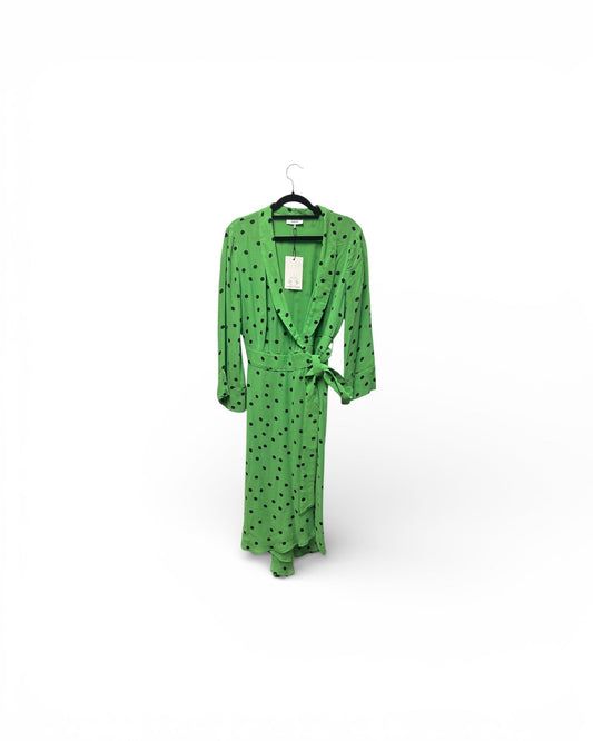 GANNI Wrap Dress Size EU 38 UK 10