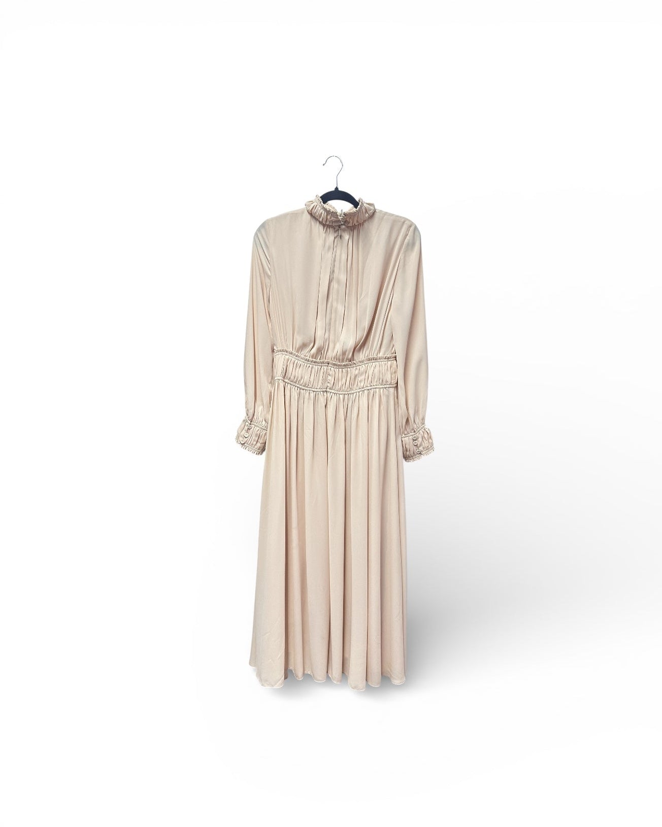 Chloé Maxi Dress High Collar Size L