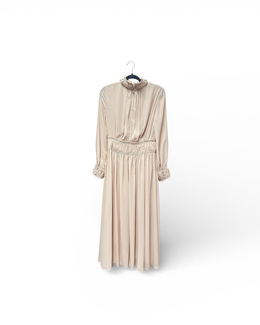 Chloé Maxi Dress High Collar Size L