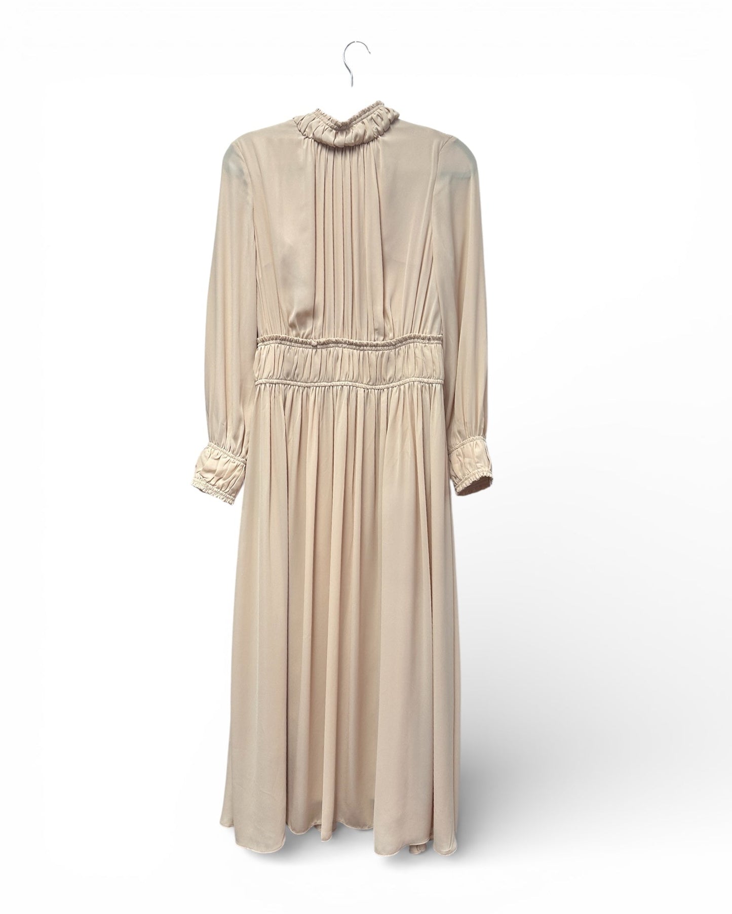Chloé Maxi Dress High Collar Size L