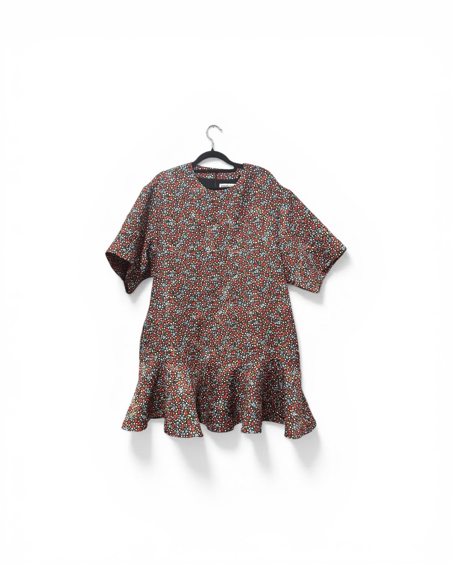 Essentiel Antwerp Mini Dress with Floral Print Size M