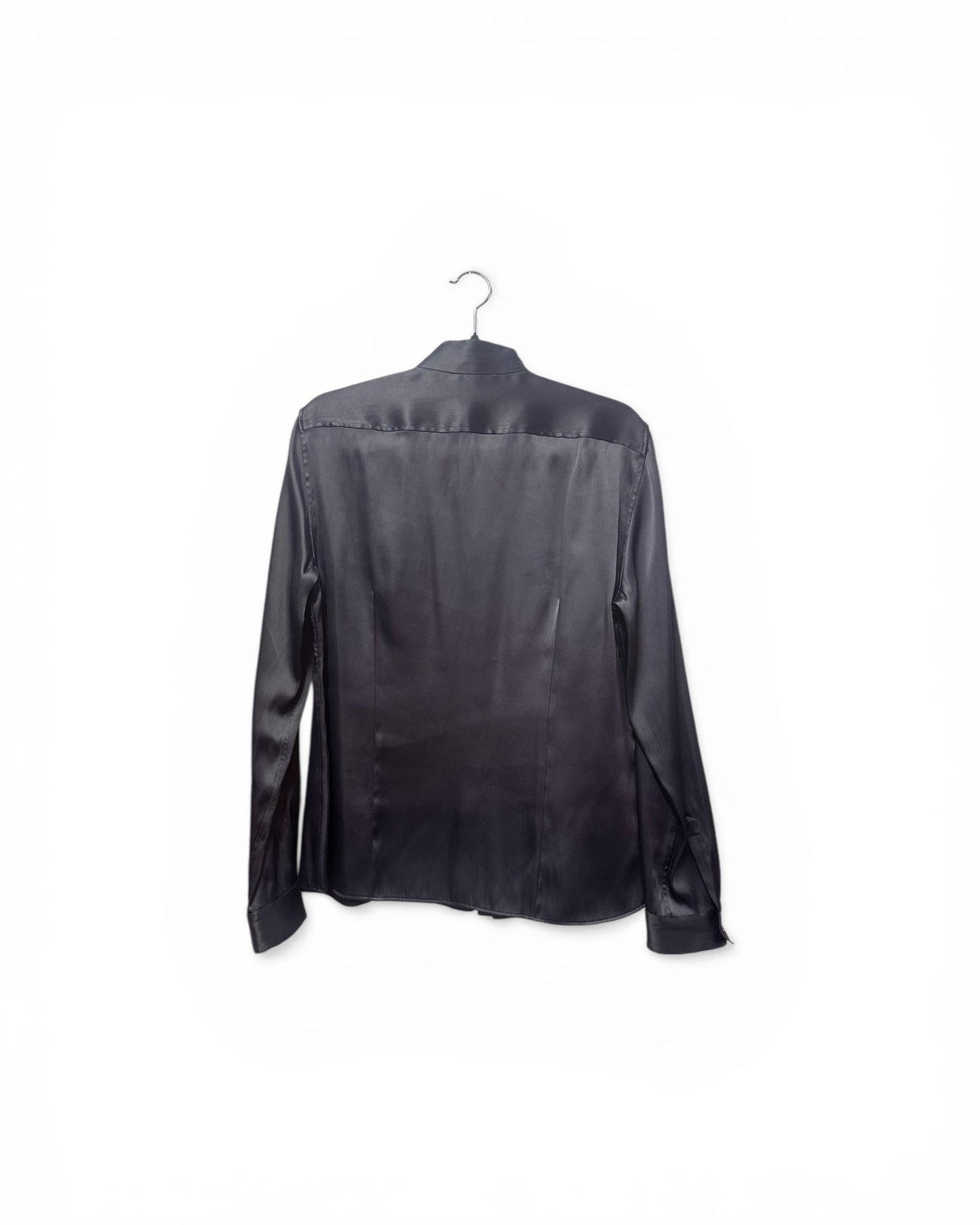 Jil Sander Navy Blue Blouse UK14