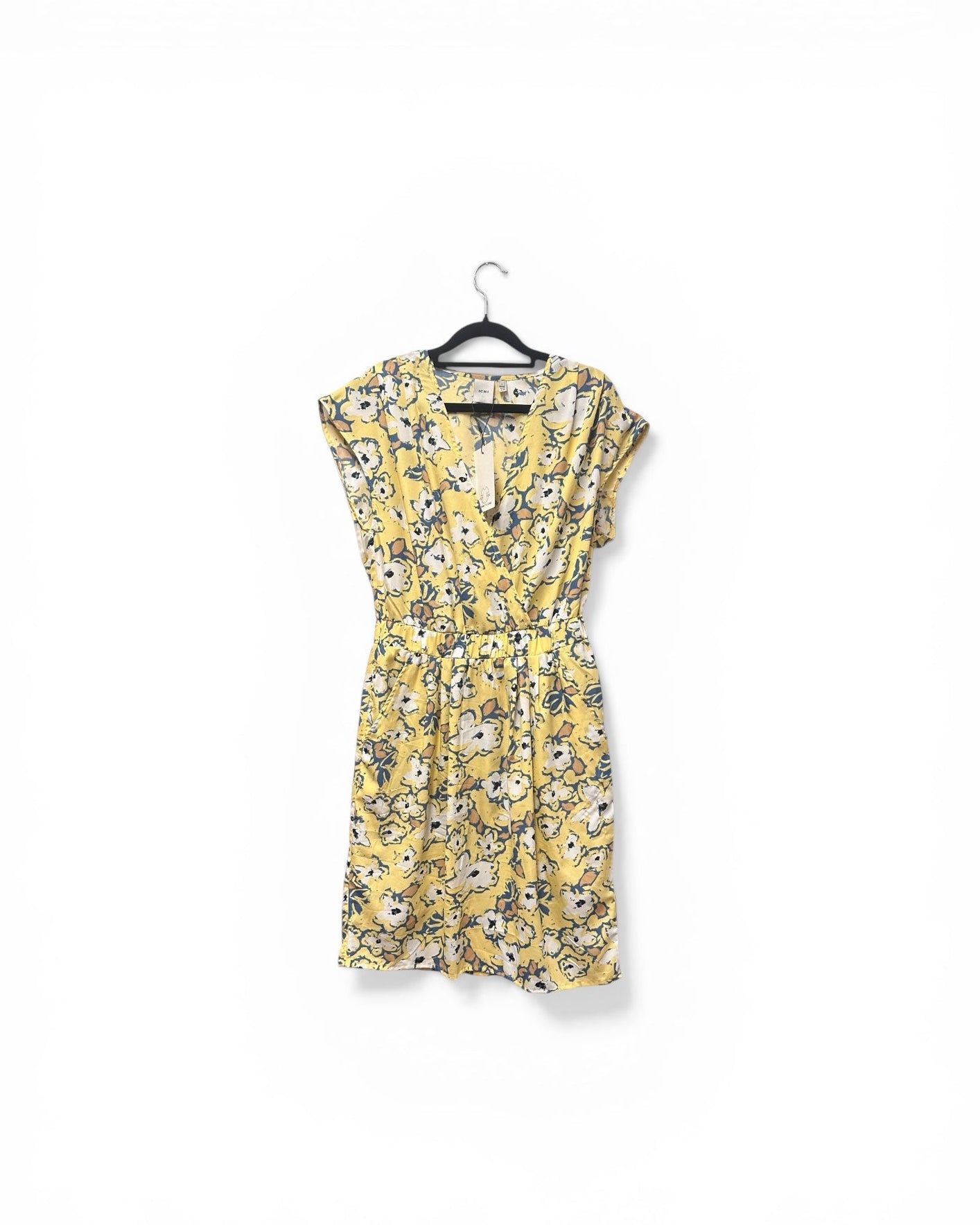 ICHI Yellow Summer Dress  Size S