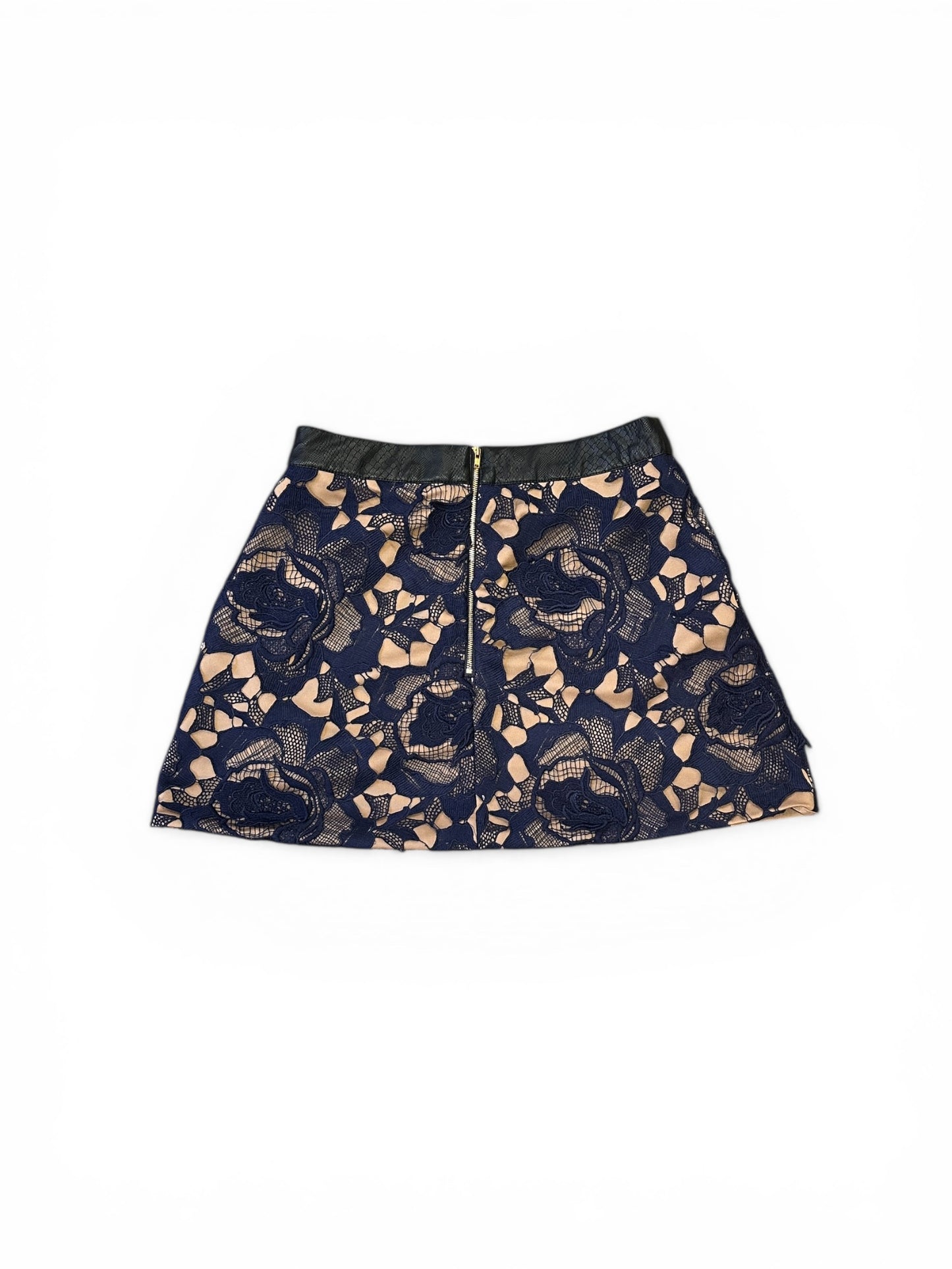 Self Portrait Mini Skirt Size UK 14