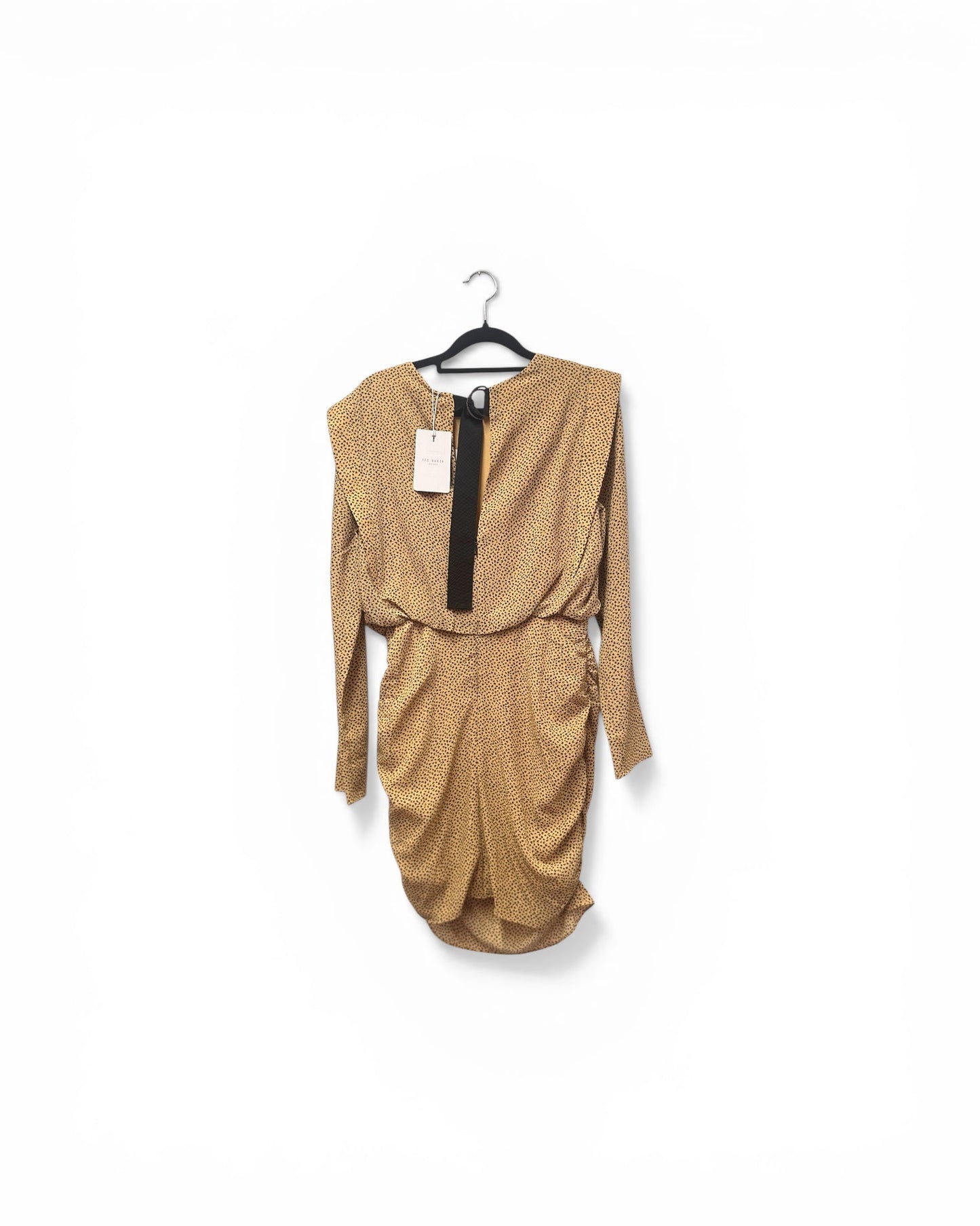 Ted Baker Animal Print Mini Dress Size UK 8