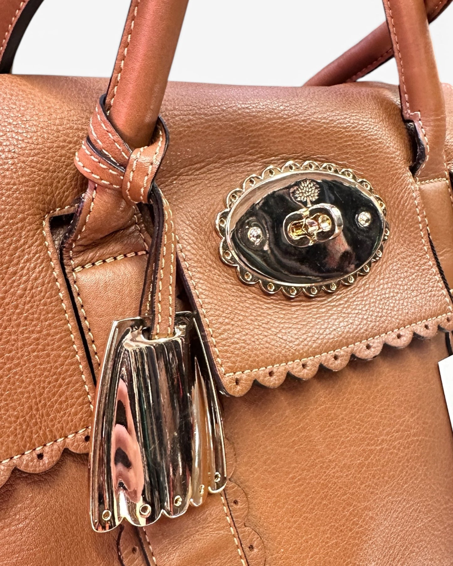 Mulberry Cookie Oak Bayswater Bag