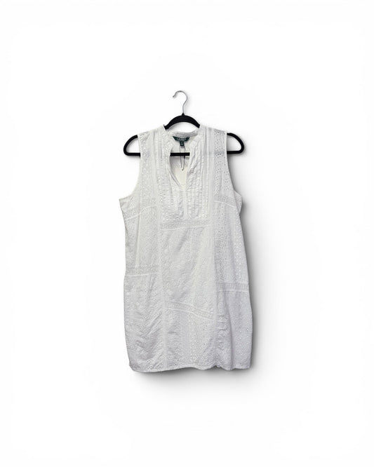 Lauren Ralph Lauren Summer Lined Detail Summer Dress Size UK 12
